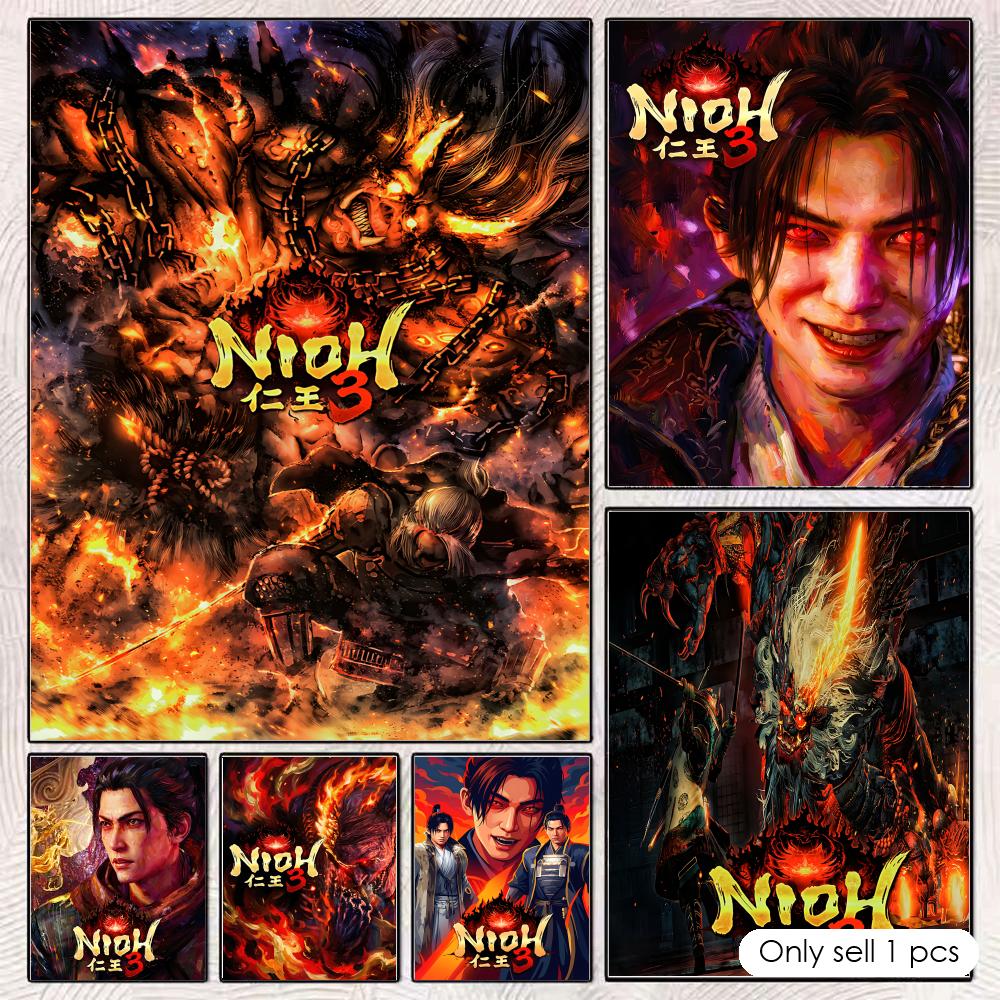 Esports Gaming Wallpaper - Action Game N-NiohS Poster Wall Art