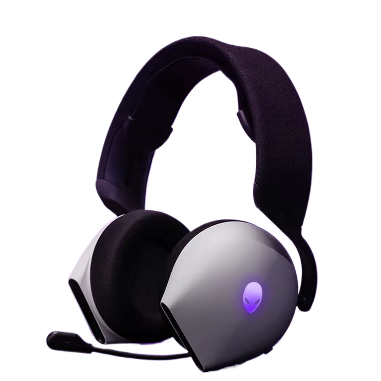 Esports Gaming Headphones - A Lienware AW520H Black/White Gaming and