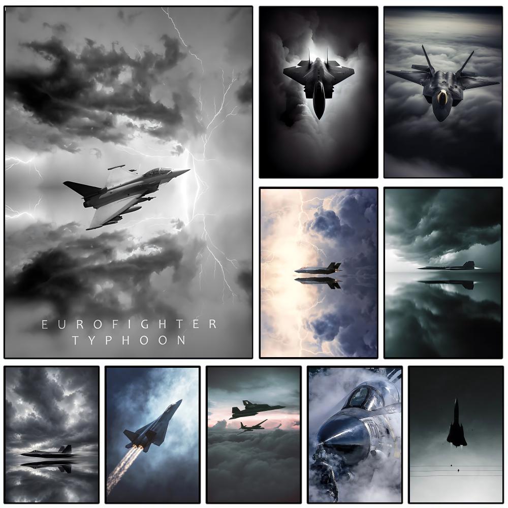 Esports Gaming Wallpaper - Cool Fighter Jet Poster Wall Poster
