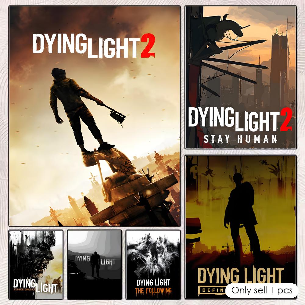 Esports Gaming Wallpaper - D-Dying L-LightS Poster HD Wall Decor