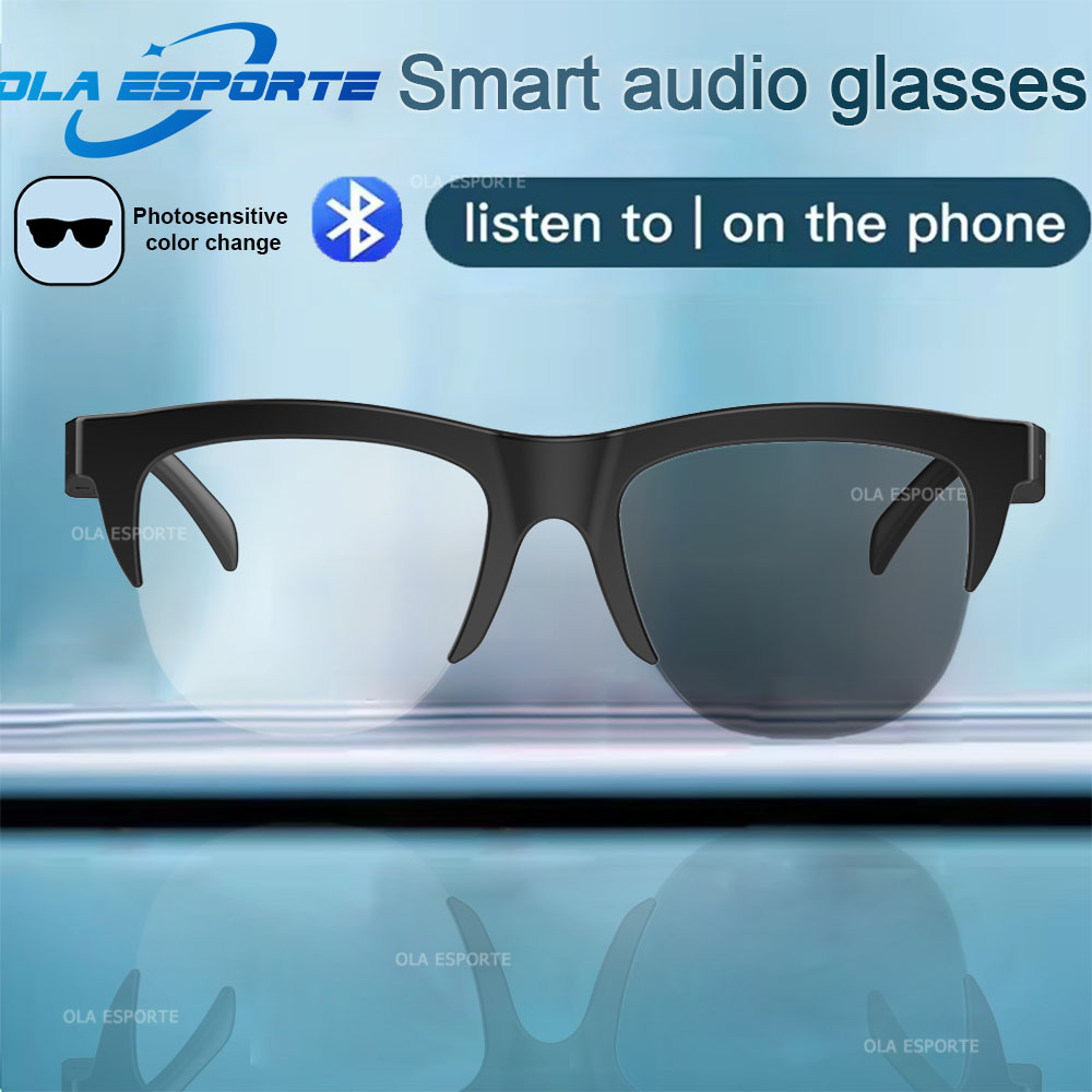 Esports Gaming Headphones - 2025 Photosensitive Color Change Smart Glasses
