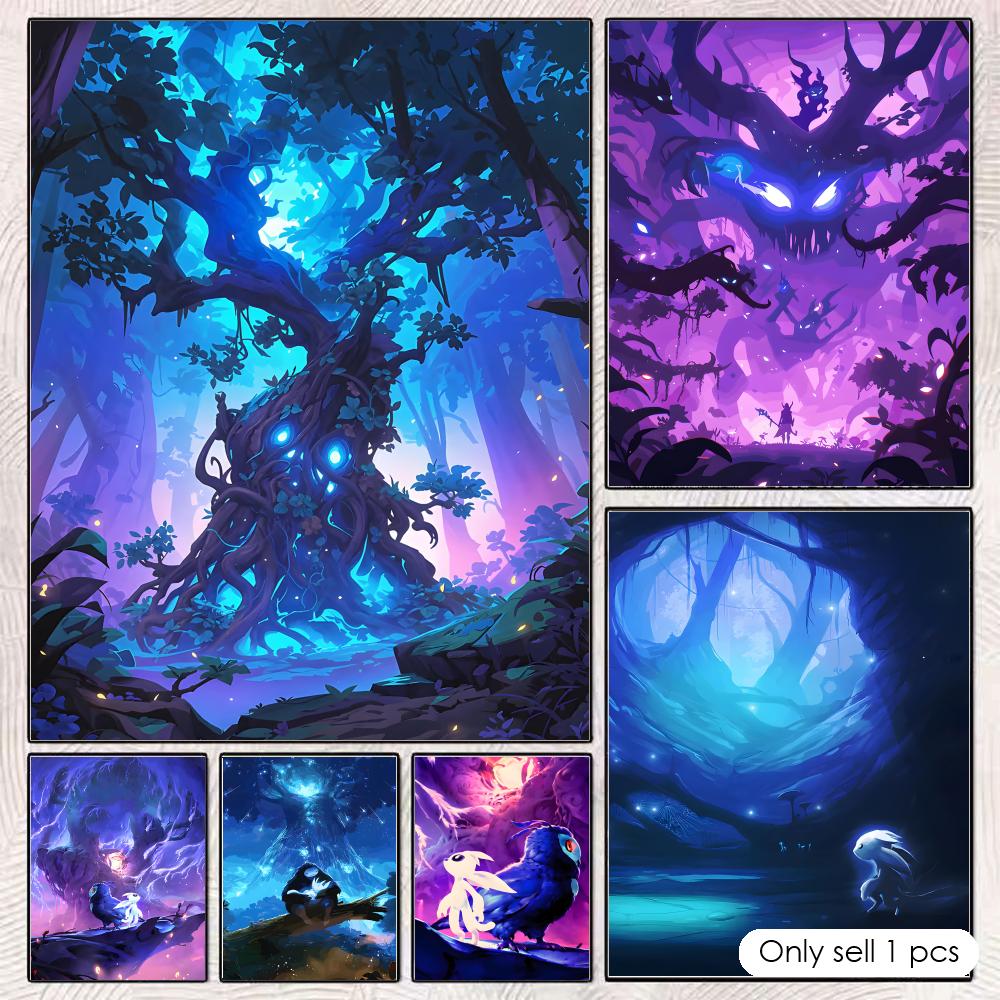 Esports Gaming Wallpaper - O-Ori and the B-Blind F-ForestS Poster