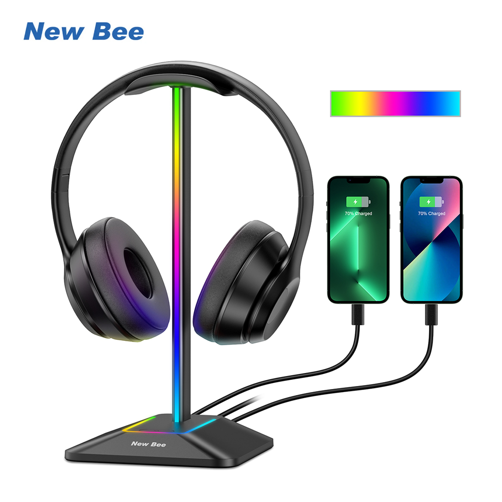 New Bee Z8 RGB Headphones Stan - đánh giá và giá Esports Gaming Headphones