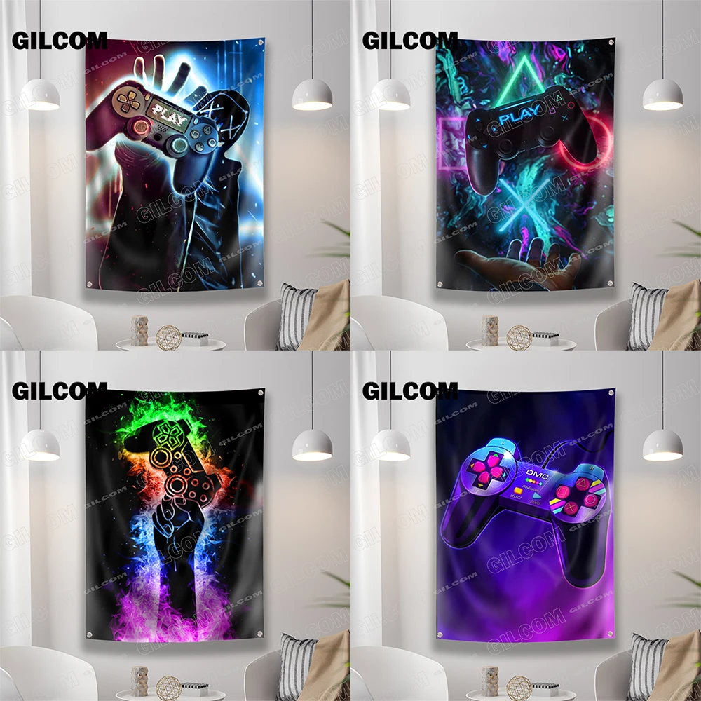 Gaming Room Flag Cool Punk Sty - đánh giá và giá Esports Gaming Banner