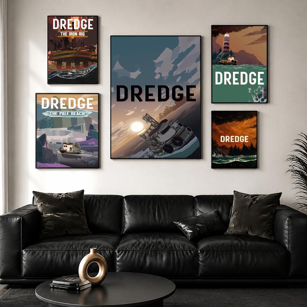 D-DredgeS Game Poster Wall Pos - đánh giá và giá Esports Gaming Wallpaper
