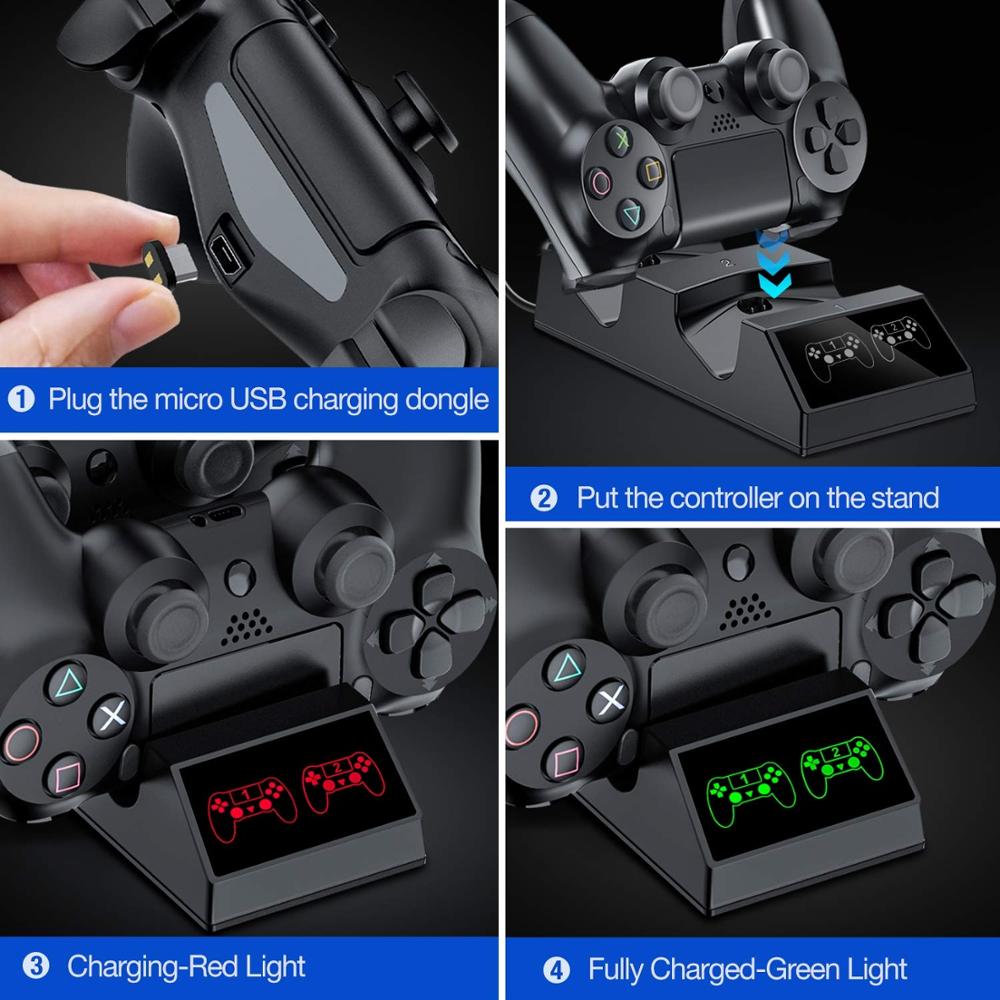 PS4 Bộ Điều Khiển Sạc Đế Sạc V - đánh giá và giá Esports Gaming Station