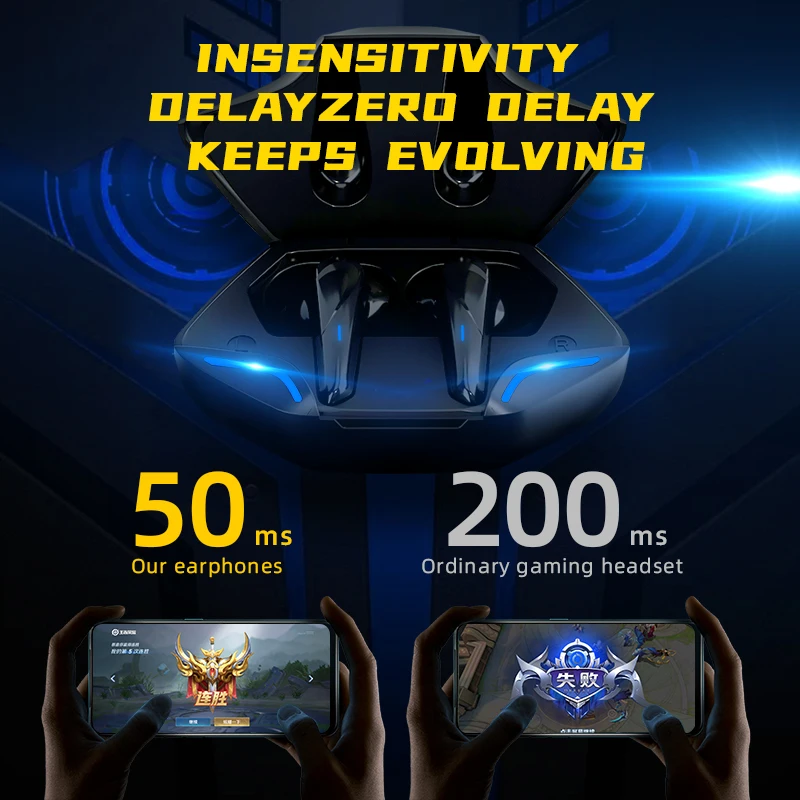 2026 Hot X15 TWS Wireless Blue - đánh giá và giá Esports Gaming Headphones