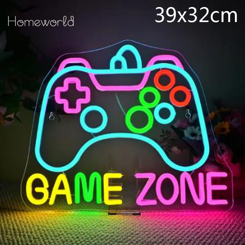 Game Zone LED Neon Light Sign  - đánh giá và giá Esports Gaming Arena