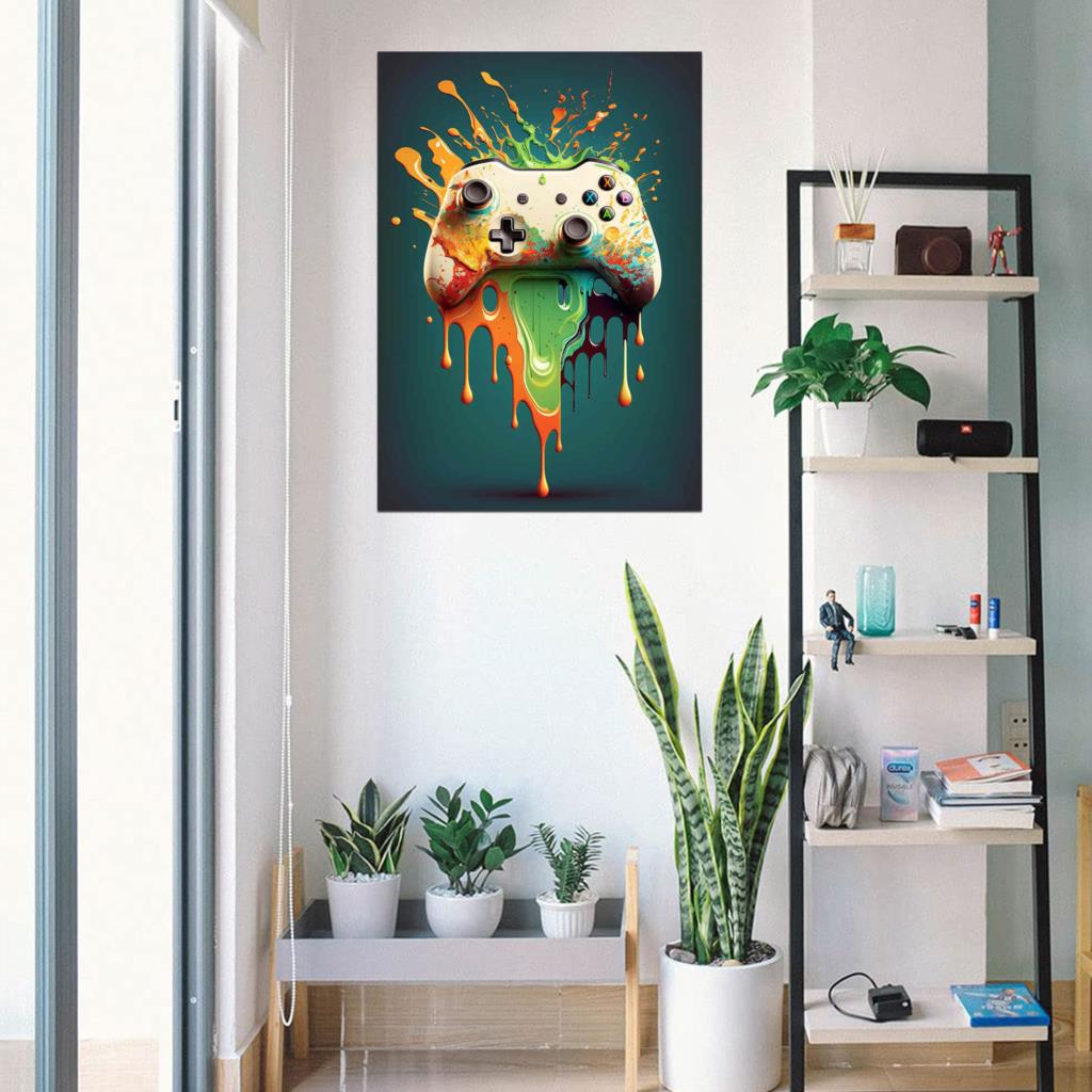 80s Colorful Punk Neon Gamer C - đánh giá và giá Esports Gaming Wallpaper