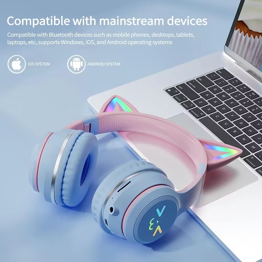 RGB Glow Earphones Wireless Ea - đánh giá và giá Esports Gaming Headphones