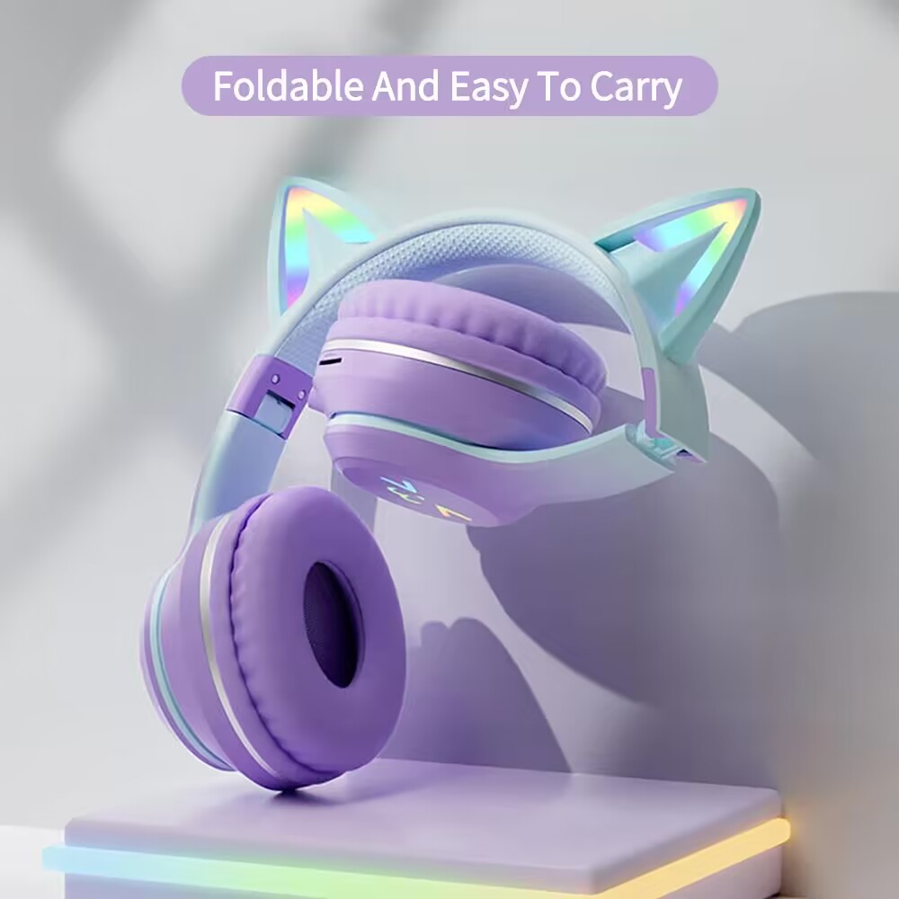 RGB Glow Earphones Wireless Ea - đánh giá và giá Esports Gaming Headphones