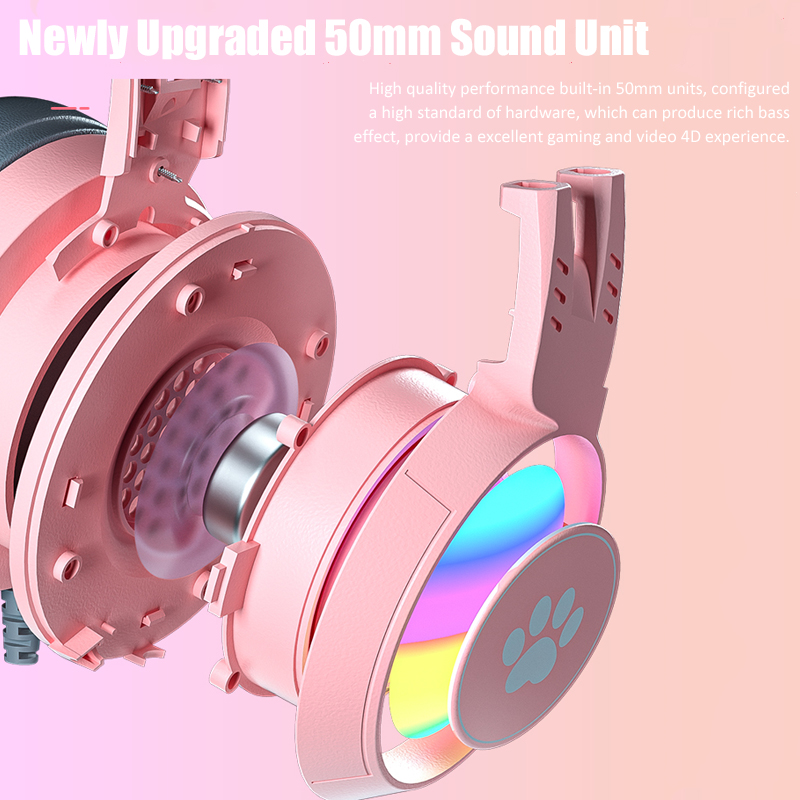 Cute Cat Ear Gaming Headphones - đánh giá và giá Esports Gaming Headphones