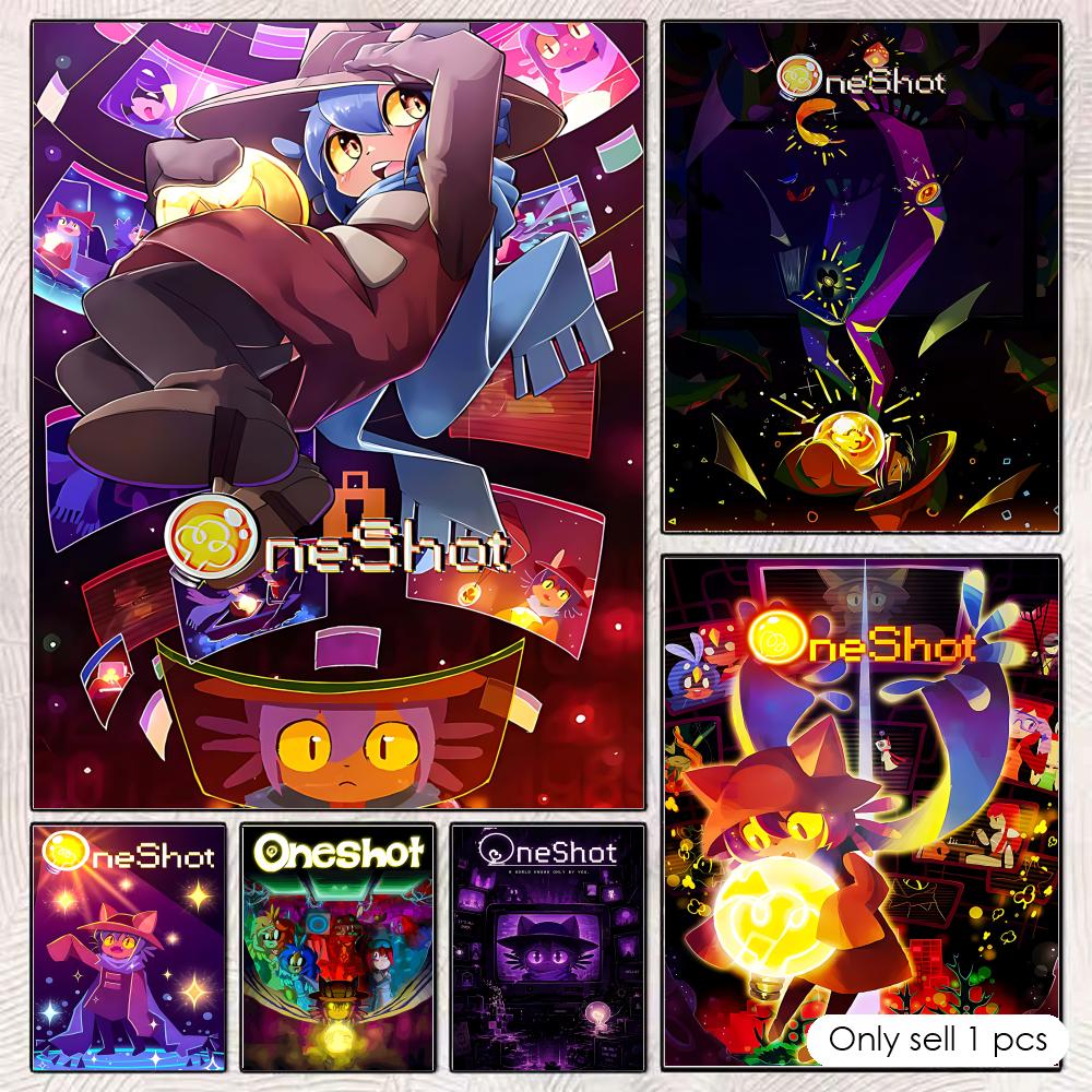 Puzzle Game O-OneShotS Poster  - đánh giá và giá Esports Gaming Wallpaper