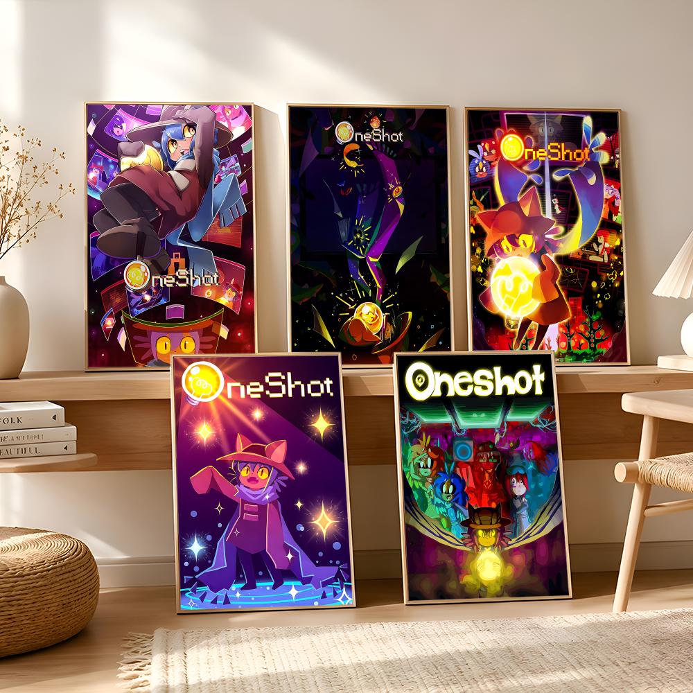 Puzzle Game O-OneShotS Poster  - đánh giá và giá Esports Gaming Wallpaper