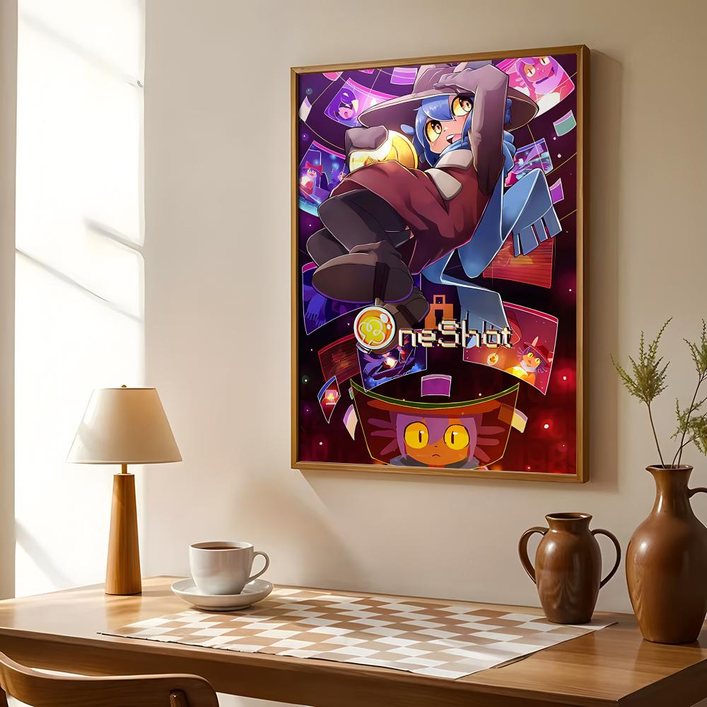Puzzle Game O-OneShotS Poster  - đánh giá và giá Esports Gaming Wallpaper