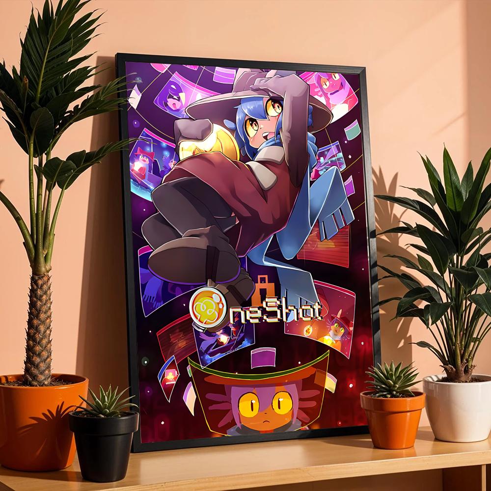 Puzzle Game O-OneShotS Poster  - đánh giá và giá Esports Gaming Wallpaper