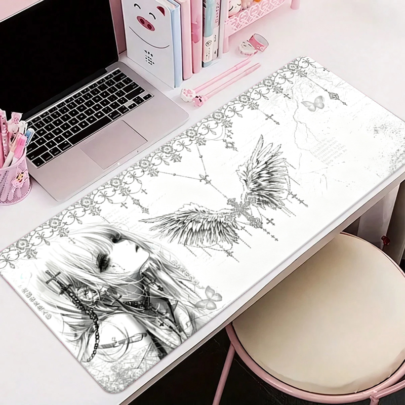 Leather Mousepad Black White A - đánh giá và giá Esports Gaming Mouse