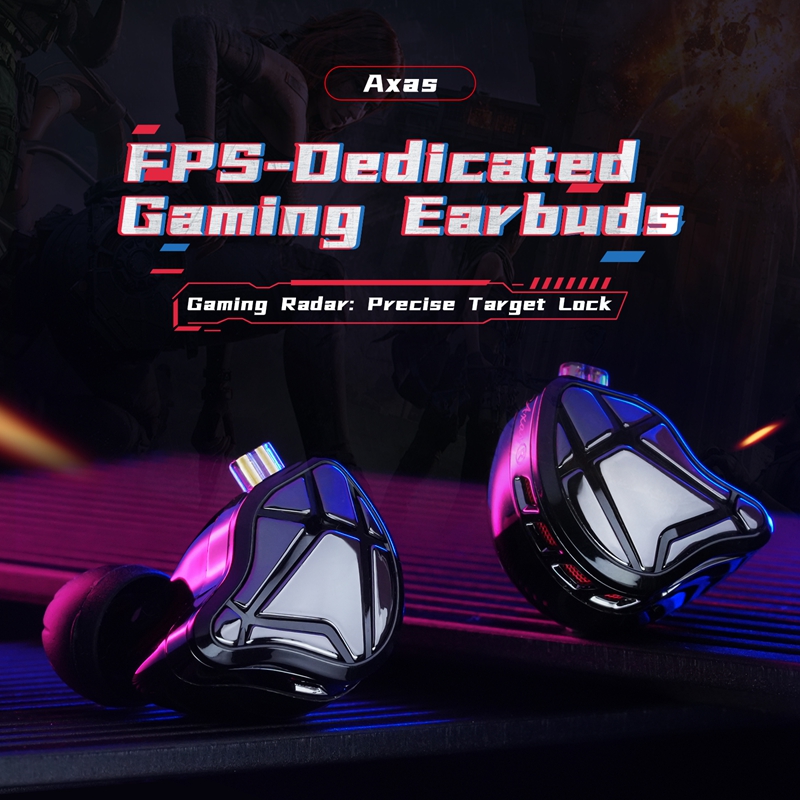  KZ Axas FPS Gaming IEM Headp - đánh giá và giá Esports Gaming Headphones